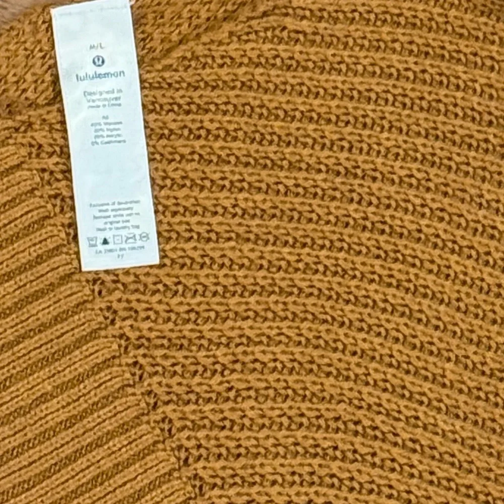 Lululemon Softer Still Wrap, Spiced Bronze | Size M/L